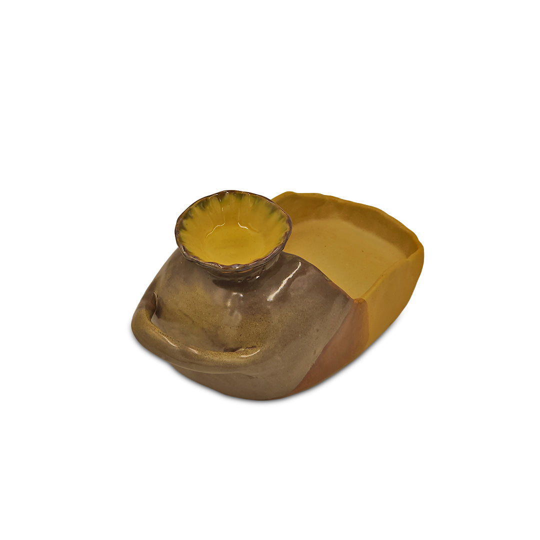 Cascade Pour Ceramic Tray/Serving tray/Ceramic Platter