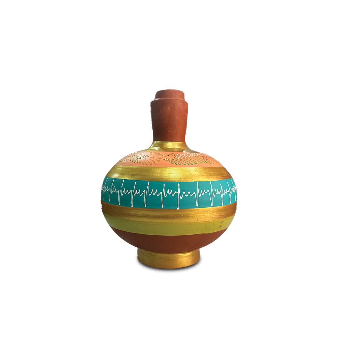 Designer Terracotta Water Dispenser with automatic dispenser machine-7Ltr