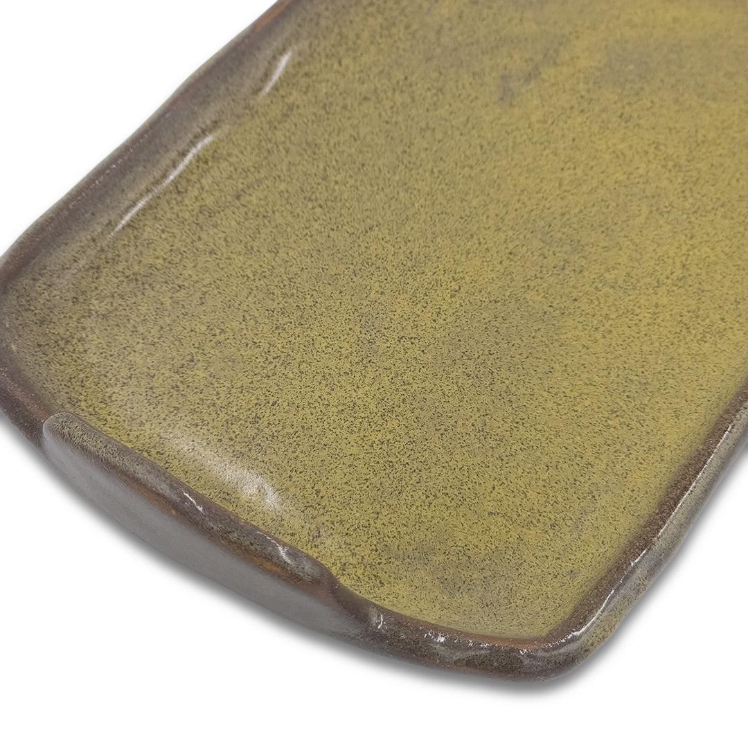 Minimalist Jadeite Rectangular Tray/Ceramic Tray/Serving Tray