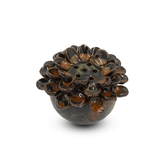 Earthy Blossom Incense Holder/Flower vase / Decor