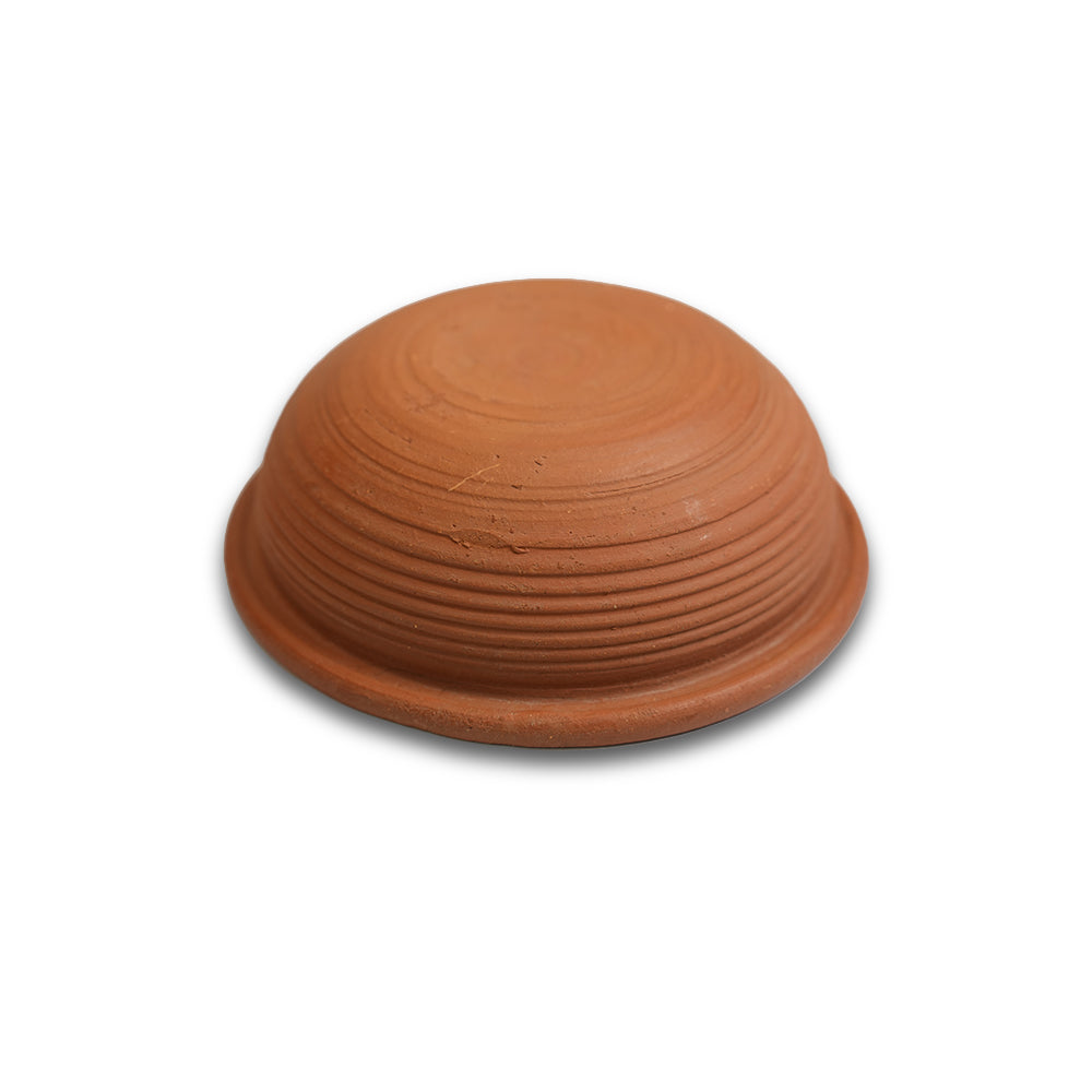 9" Filler slab mud/clay pots | With Rim